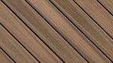 Grooved Decking Board 1"x6" Fiberon PVC Paramount - Brownstone