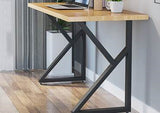 Black K shaped dining table desk leg 28" X 18"