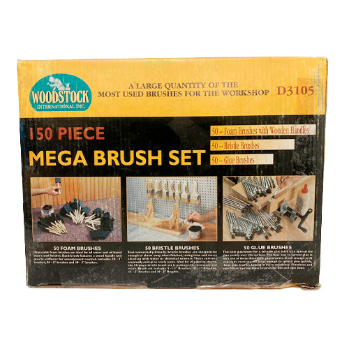 Brush Set, Silk/Foam/Glue - 150/box