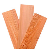 Planchettes cèdre rouge de l'ouest - 23 3/4" de long