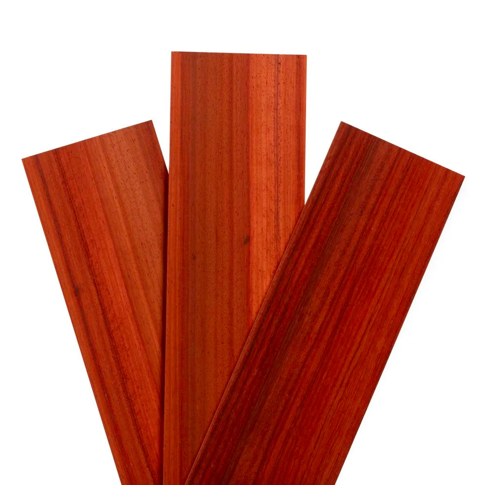 Planchettes padouk africain - 23 3/4" de long