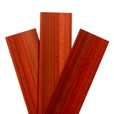 Planchettes padouk africain - 23 3/4" de long