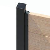 Entourage U Channel 66’’ Black Pebble 2/pkg - Kool-Ray