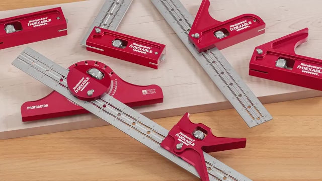 In-Dexable Combination square 18’’ XL - Woodpeckers