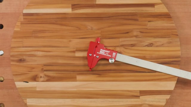 Règle de mesure avec étrier Calzilla 49 1/2" - Woodpecker