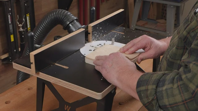 Ensemble de table à toupie Stabilmax RT - Woodpeckers