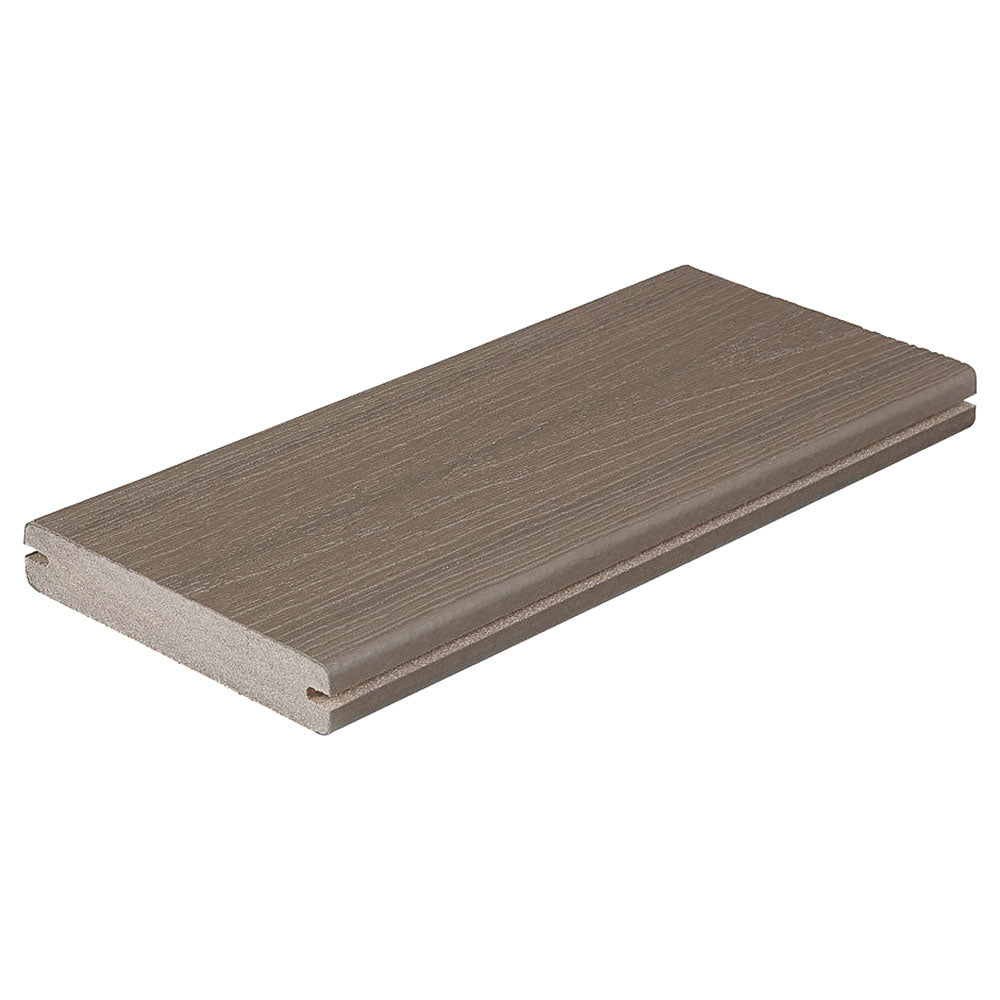 Planche de terrasse rainurée en Composite 1" x 6" Fiberon Sanctuary - Latte