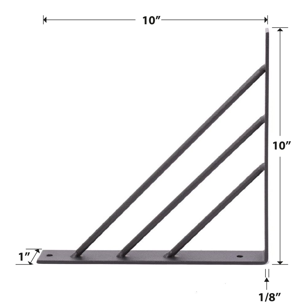 Shelf Support - 3 Bar Style