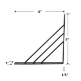 Shelf Support - 3 Bar Style