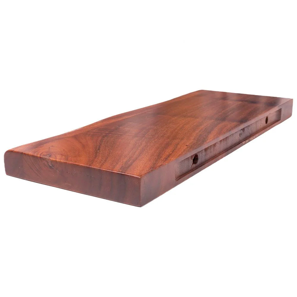 Tablette en suar massif rainuré (Live edge) - Lignum