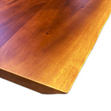 Satin lacquered Suar glued laminated panels - Live Edge - 1 1/2"
