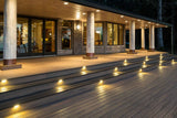 Planche de terrasse carrée en Composite 1" x 6" TimberTech Legacy - Tigerwood
