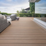 Grooved Decking Board 1"x6" TimberTech Composite Reserve - Antique Leather