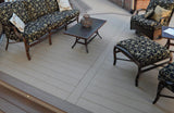 Planche de terrasse rainurée en PVC Avancé 1" x 6" TimberTech Harvest - Brownstone