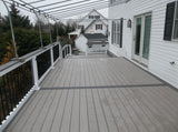 Planche de terrasse rainurée en PVC Avancé 1" x 6" TimberTech Harvest - Slate Gray