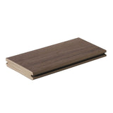 Planche de terrasse rainurée en PVC Avancé 1" x 6" TimberTech Landmark - American Walnut