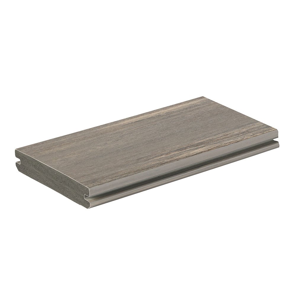 Planche de terrasse rainurée en PVC Avancé 1" x 6" TimberTech Vintage - Coastline