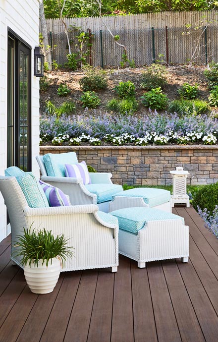 Planche de terrasse carrée en PVC Avancé 1" x 8" x 20' TimberTech Vintage - Dark Hickory