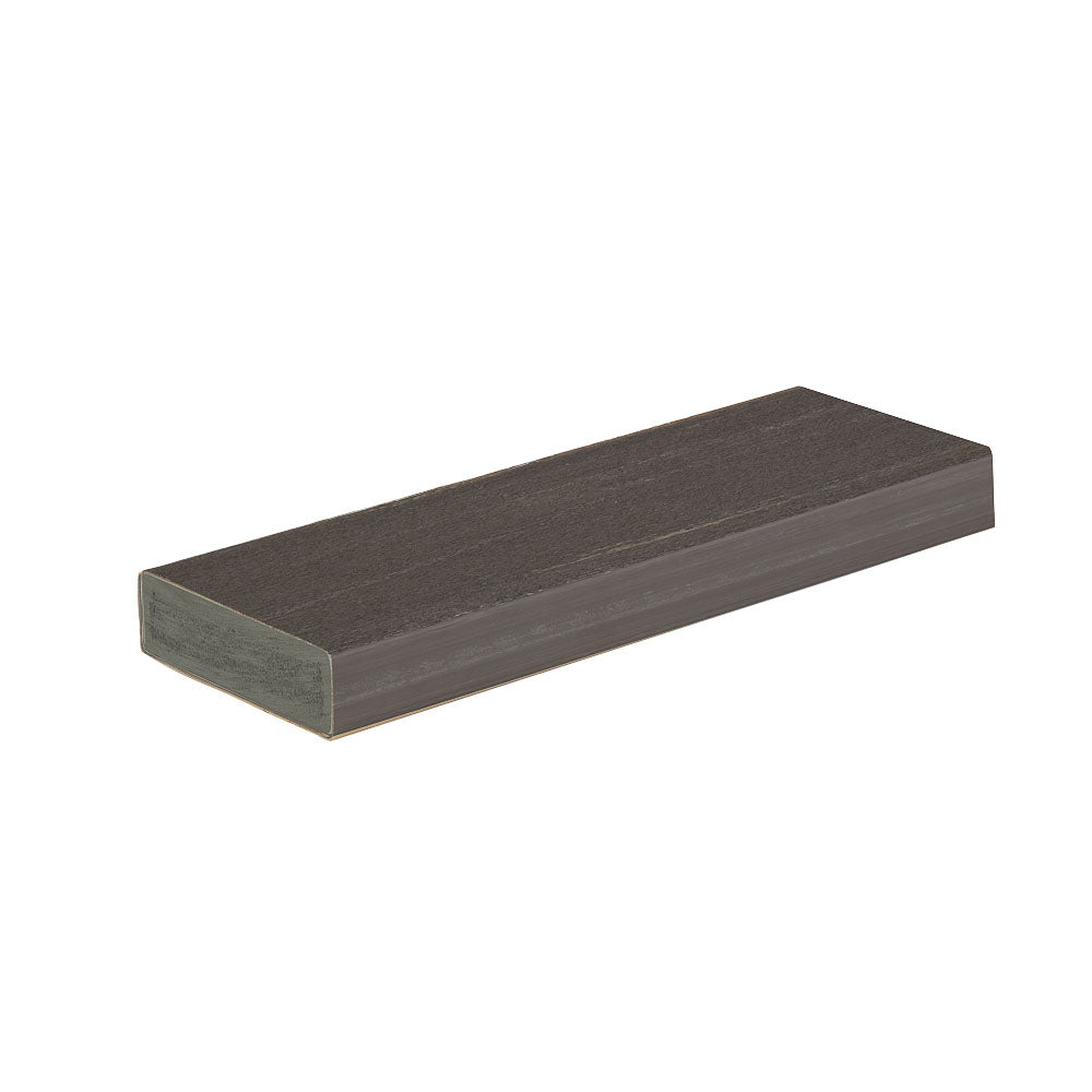 Planche de terrasse carrée en PVC Avancé 1" x 4" x 20' TimberTech Vintage - Dark Hickory