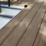 Planche de terrasse rainurée en PVC Avancé 1" x 6" TimberTech Vintage - Mahogany