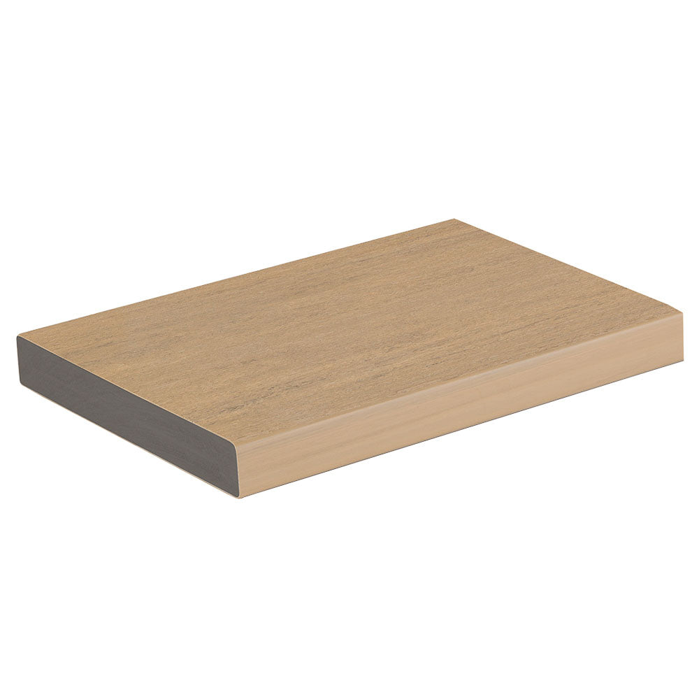 Square Decking Board 1"x8"x20' TimberTech Advanced PVC Vintage - Weathered Teak
