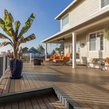 Planche de terrasse carrée en Composite 1" x 6" TimberTech Prime+ - Coconut Husk