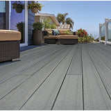 Fascia de terrasse en Composite 9/16" x 12" x 12' TimberTech Prime+ - Sea Salt Gray
