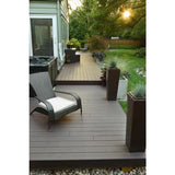 Planche de terrasse carrée en Composite 1" x 6" TimberTech Legacy - Espresso