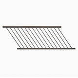 Stair railing 42"x96" Bronze - TimberTech