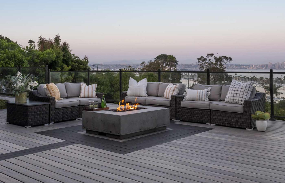 Planche de terrasse carrée en Composite 1" x 6" TimberTech Legacy - Ashwood