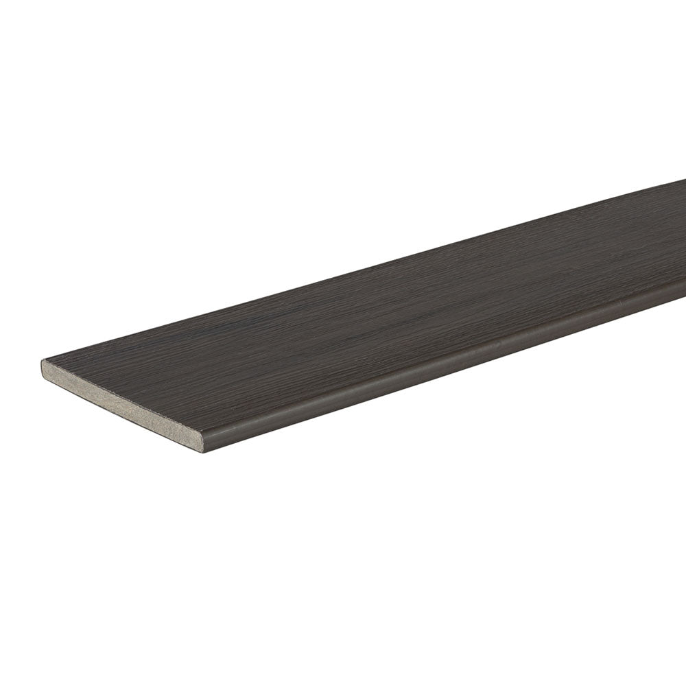 Contremarche de terrasse en Composite 9/16" x 7 1/4" x 12' TimberTech Legacy - Espresso