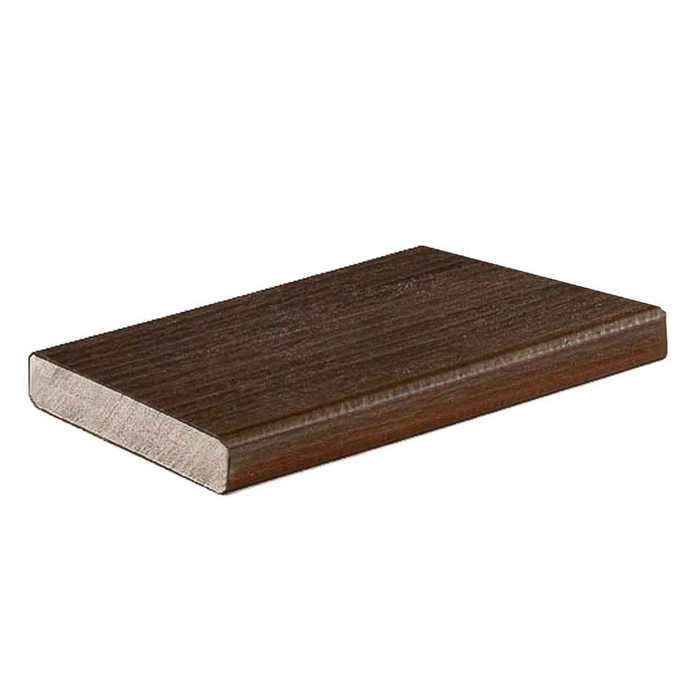 Planche de terrasse carrée en Composite 1" x 6" TimberTech Legacy - Mocha