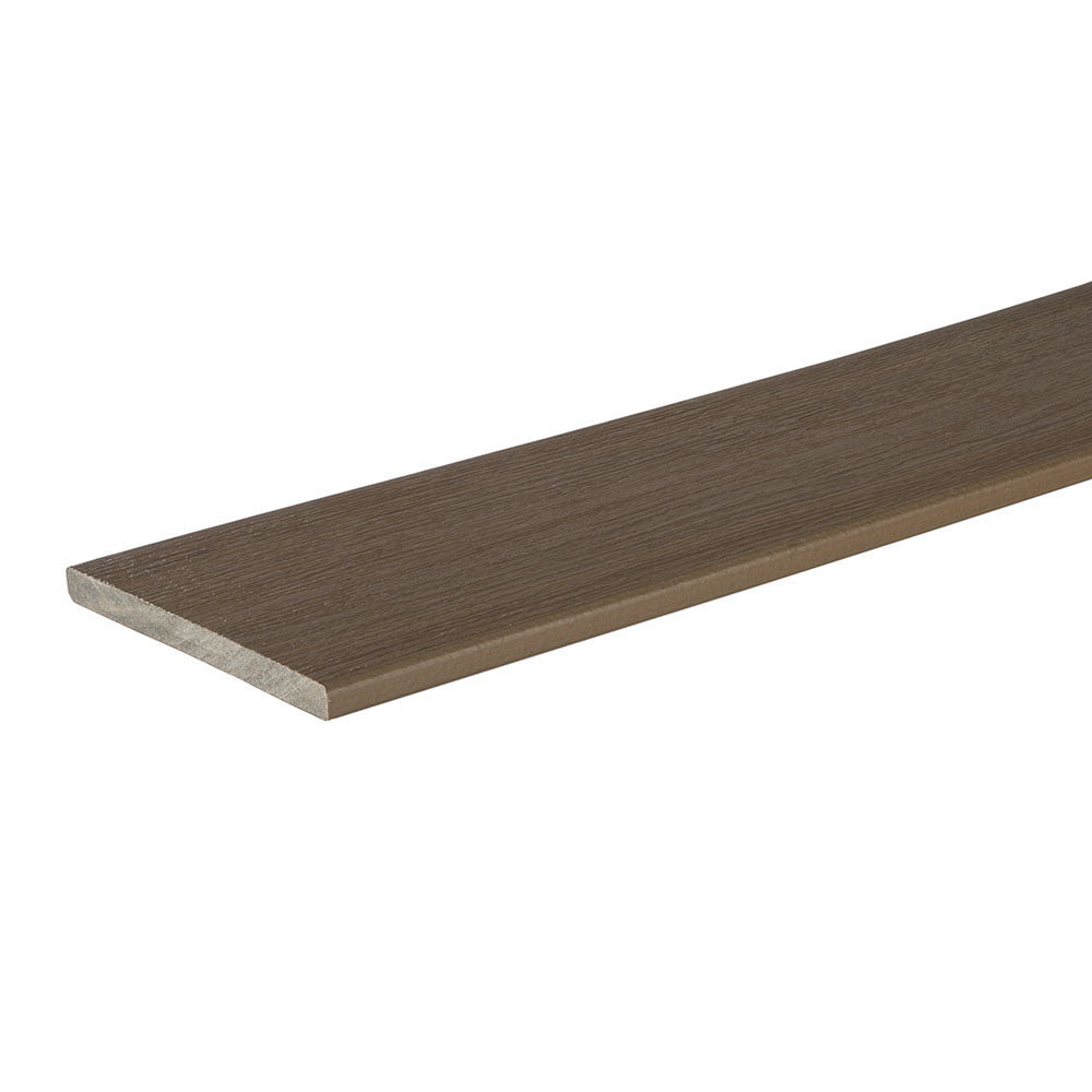 Contremarche de terrasse en Composite 9/16" x 7 1/4" x 12' TimberTech Legacy - Pecan