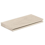 Planche de terrasse rainurée en Composite 1" x 6" TimberTech Legacy - Whitewash Cedar