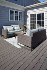 Planche de terrasse rainurée en Composite 1" x 6" TimberTech Reserve - Driftwood