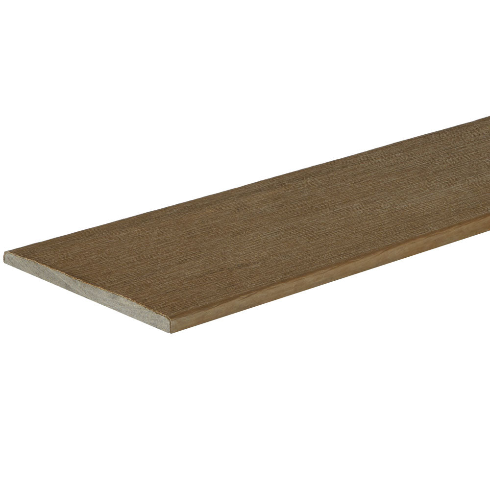 Fascia de terrasse en Composite 1/2" x 11 3/4" x 12'  TimberTech Terrain+ - Dark Oak
