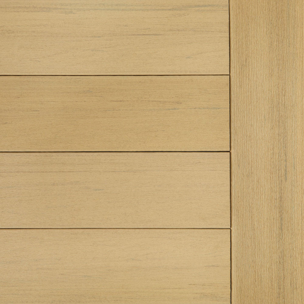 Contremarche de terrasse en Composite 9/16" x 7 1/4" x 12' TimberTech Terrain+ - Natural White Oak