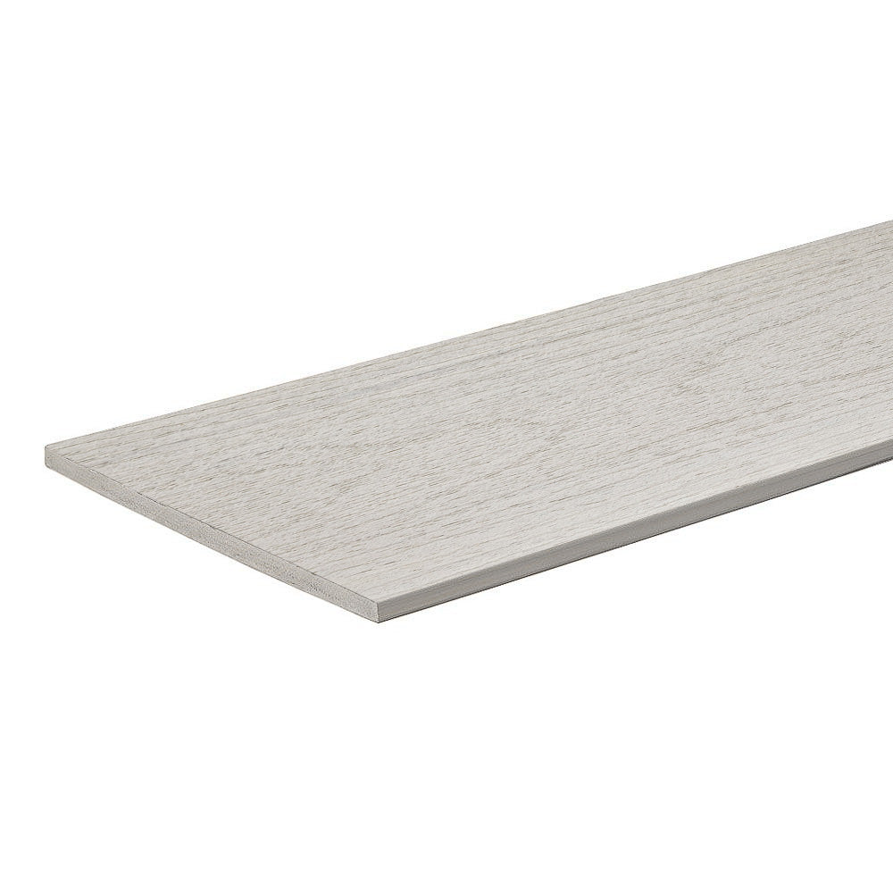 Fascia 1/2" x 11 3/4" x 12' TimberTech Advanced PVC Harvest+ - Timber Gray