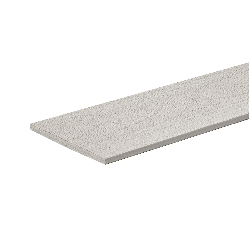 Riser 3/4" x 7 1/4" x 12'  TimberTech Advanced PVC Harvest+ - Timber Gray