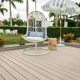 Planche de terrasse rainurée en Composite 1" x 6" TimberTech Reserve - Reclaimed Chestnut