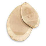 Cherry wood oval cookies / Medium - 20'' to 29''