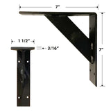 Shelf Support Triangle Style - Lignum