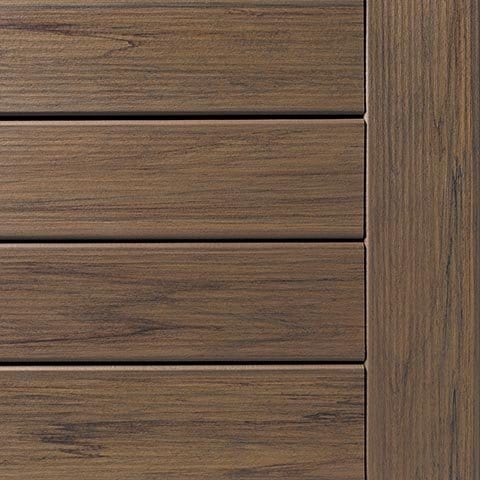 Planche de terrasse carrée en Composite 1" x 6" TimberTech Legacy - Pecan
