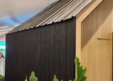 Composite Siding Shou Sugi Ban #US09  - 1/2’’ x 5 1/2’’ Ebony