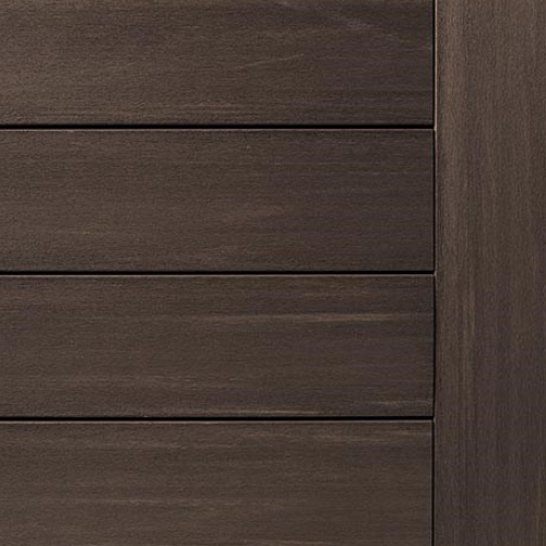 Planche à galerie embouvetée en PVC Avancé 1" x 3 1/8" x 16' - TimberTech - Dark Hickory