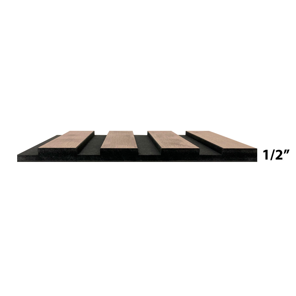 Vizuwall decorative panel white oak finish