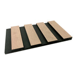 Vizuwall decorative panel white oak finish
