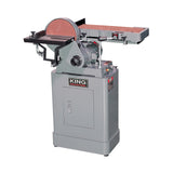 Ponceuse à courroie 6" x 48" et à disque 9’’ KC-760L - King