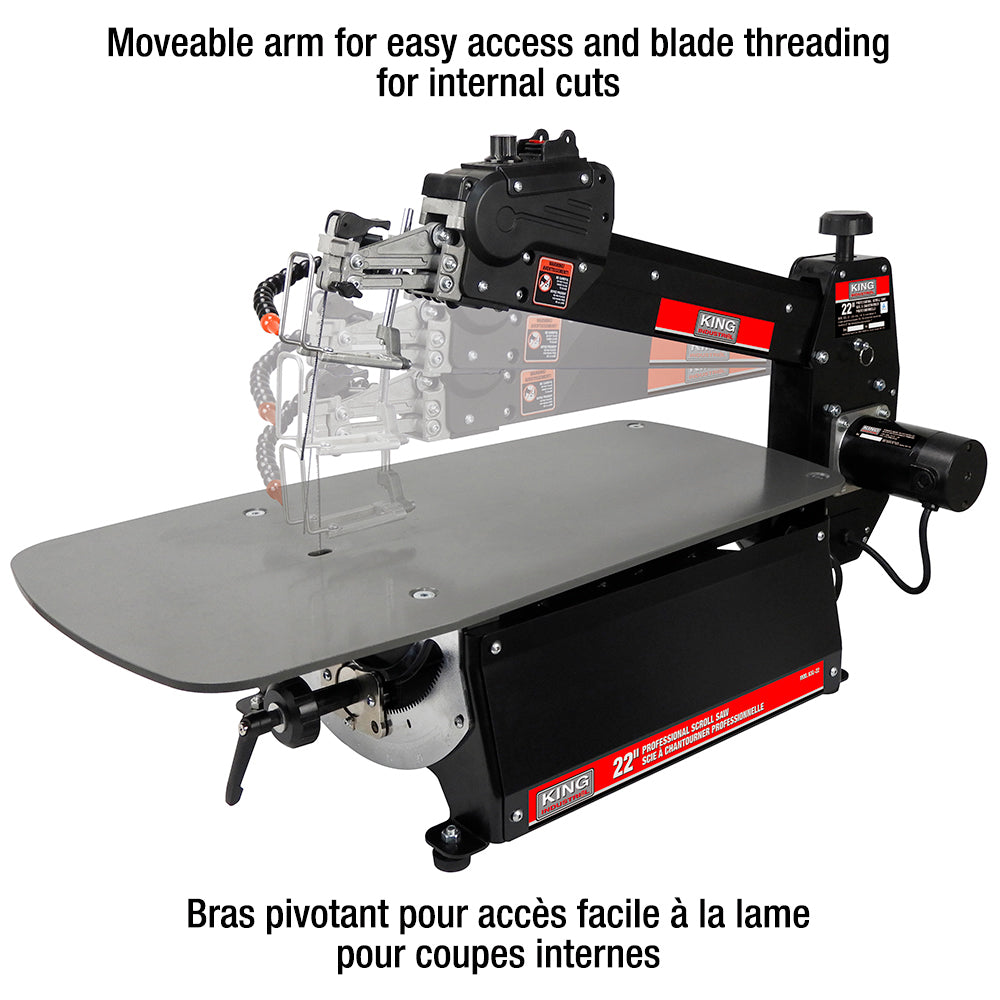 Scie à chantourner professionnel 22’’ KXL-22 - King